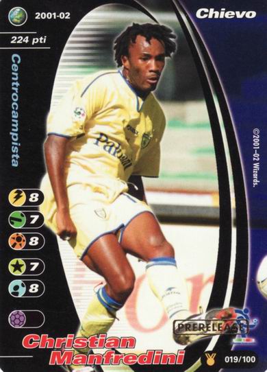 Chievo 2001/02 - Christian Manfredini (prerelease)