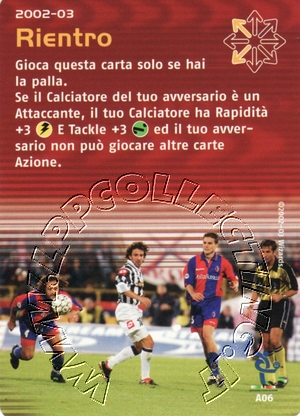 [Carta Rossa] 2002/03 - Rientro