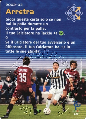 [Carta Blu] 2002/03 - Arretra