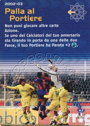 [Carta Blu] 2002/03 - Palla al portiere