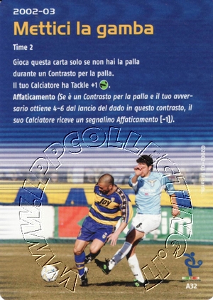 [Carta Blu] 2002/03 - Mettici la gamba