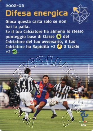 [Carta Blu] 2002/03 - Difesa energica