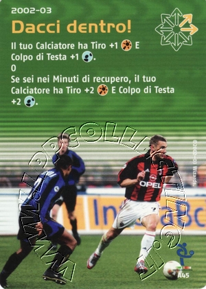 [Carta Verde] 2002/03 - Dacci dentro