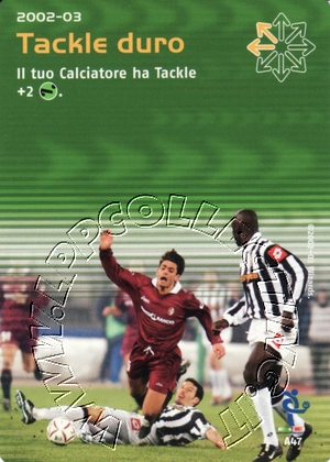 [Carta Verde] 2002/03 - Tackle duro