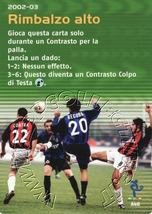 [Carta Verde] 2002/03 - Rimbalzo alto