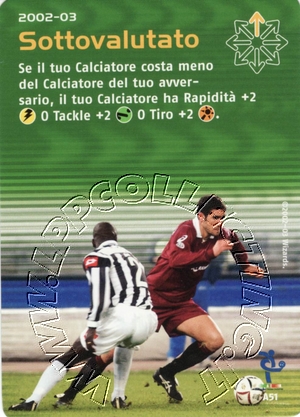 [Carta Verde] 2002/03 - Sottovalutato