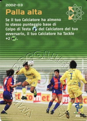 [Carta Verde] 2002/03 - Palla alta