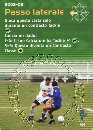 [Carta Verde] 2002/03 - Passo laterale