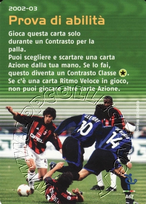 [Carta Verde] 2002/03 - Prova di abilità