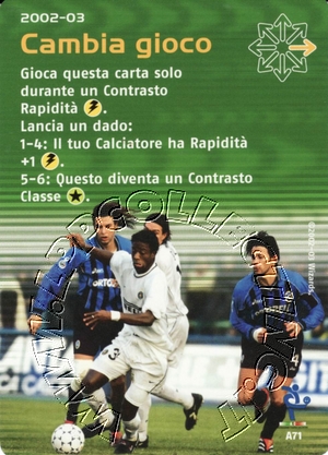 [Carta Verde] 2002/03 - Cambia gioco