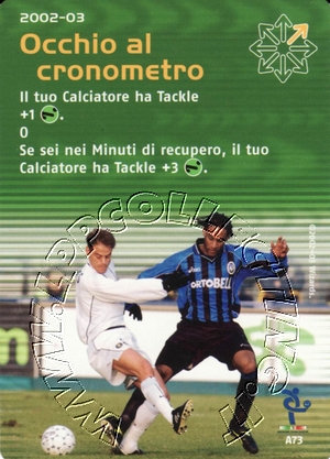 [Carta Verde] 2002/03 - Occhio al cronometro