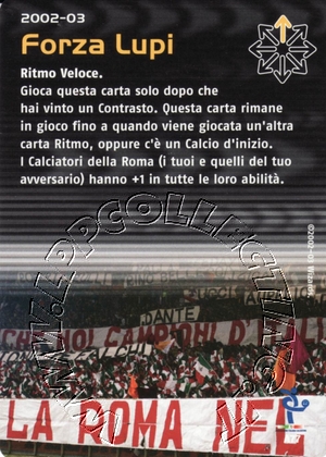 [Carta Nera] 2002/03 - Forza Lupi