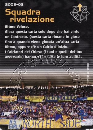 [Carta Nera] 2002/03 - Squadra rivelazione