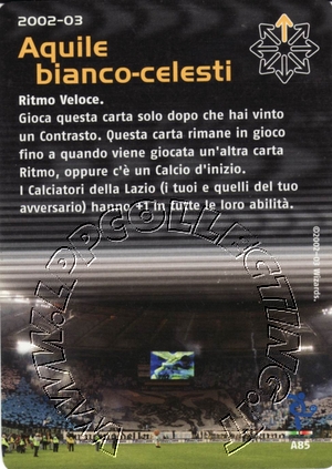 [Carta Nera] 2002/03 - Aquile bianco-celesti