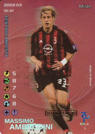 Milan 2002/03 - Massimo Ambrosini (scuola calcio)