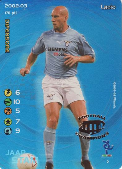 Lazio 2002/03 - Jaap Stam (lega)