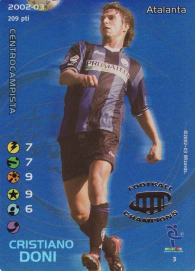 Atalanta 2002/03 - Cristiano Doni (lega)