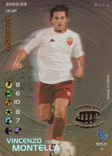 Roma 2002/03 - Vincenzo Montella (lega)