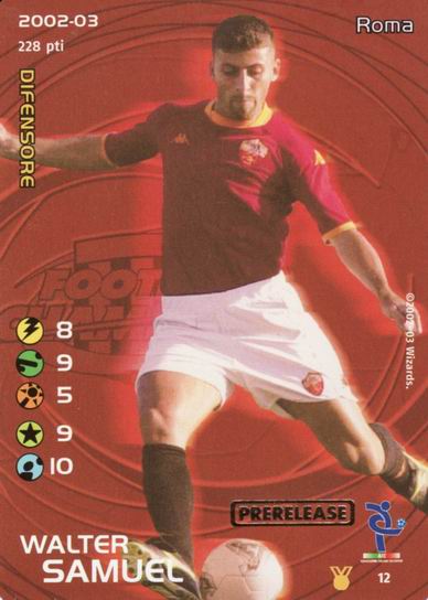 Roma 2002/03 - Walter Samuel (prerelease)
