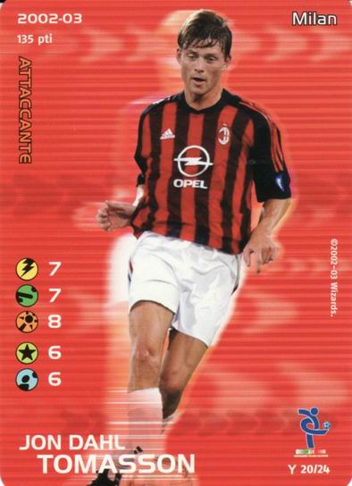 Milan 2002/03 - Jon Dahl Tomasson
