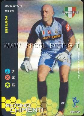 Juventus 2003/04 - Antonio Chimenti