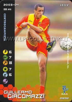 Lecce 2003/04 - Guillermo Giacomazzi