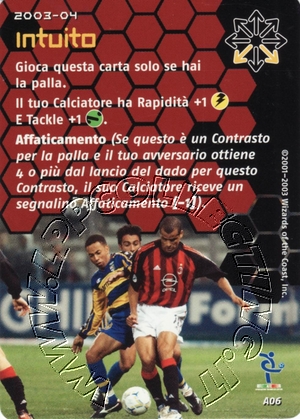 [Carta Rossa] 2003/04 - Intuito