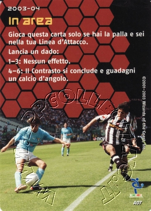 [Carta Rossa] 2003/04 - In area
