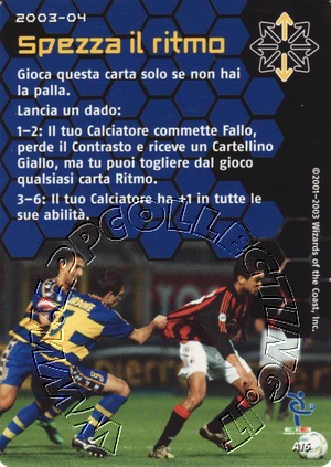 [Carta Blu] 2003/04 - Spezza il ritmo