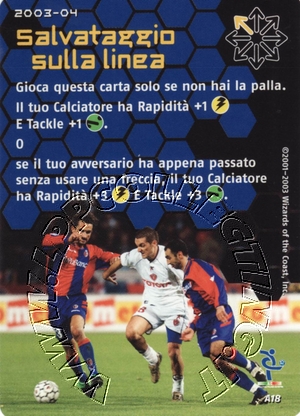 [Carta Blu] 2003/04 - Salvataggio sulla linea
