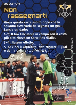 [Carta Blu] 2003/04 - Non rassegnarti