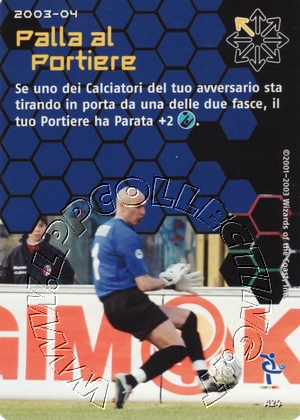 [Carta Blu] 2003/04 - Palla al portiere