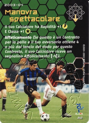 [Carta Verde] 2003/04 - Manovra spettacolare