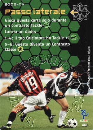 [Carta Verde] 2003/04 - Passo laterale