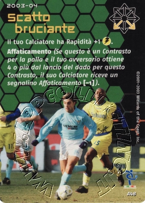 [Carta Verde] 2003/04 - Scatto bruciante