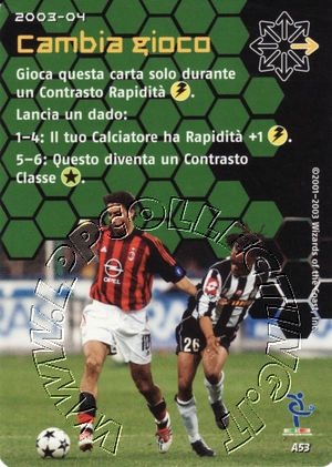 [Carta Verde] 2003/04 - Cambia gioco