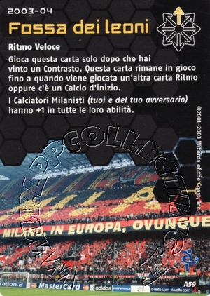 [Carta Nera] 2003/04 - Fossa dei Leoni