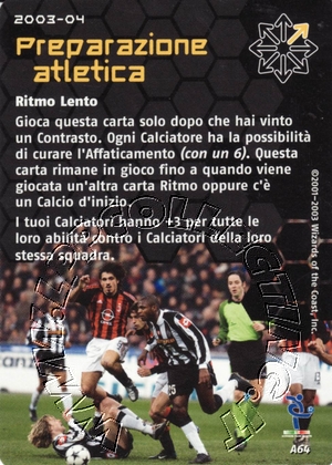 [Carta Nera] 2003/04 - Preparazione atletica