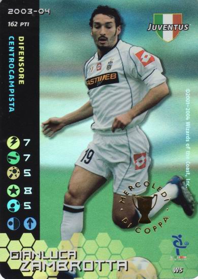 Juventus 2003/04 - Gianluca Zambrotta (mercoledì d