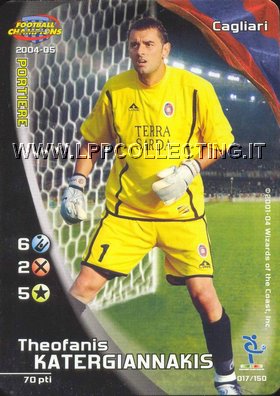 Cagliari 2004/05 - Theofanis Katergiannakis