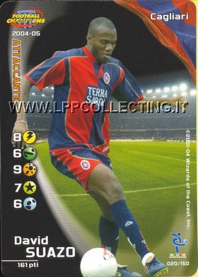 Cagliari 2004/05 - David Suazo