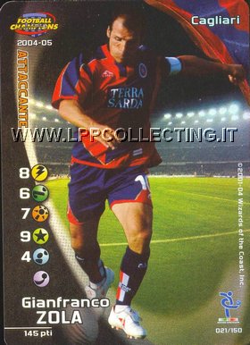 Cagliari 2004/05 - Gianfranco Zola