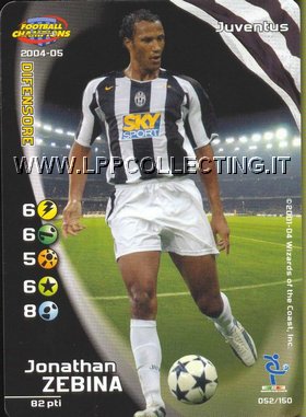 Juventus 2004/05 - Jonathan Zebina