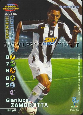 Juventus 2004/05 - Gianluca Zambrotta