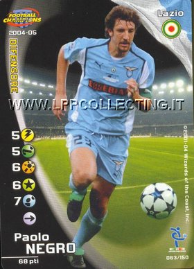Lazio 2004/05 - Paolo Negro