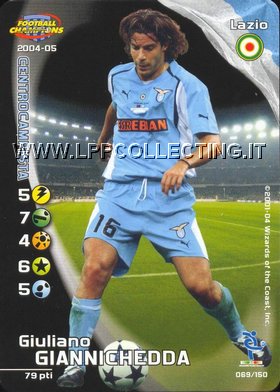 Lazio 2004/05 - Giuliano Giannichedda