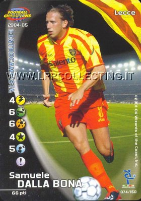 Lecce 2004/05 - Samuele Dalla Bona