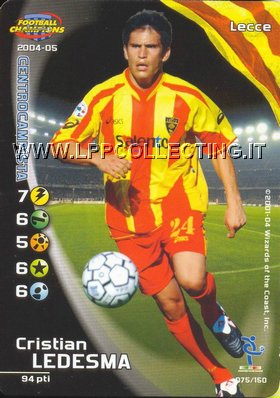 Lecce 2004/05 - Cristian Ledesma