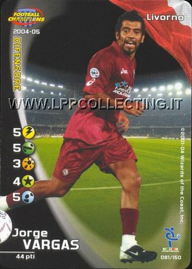 Livorno 2004/05 - Jorge Vargas