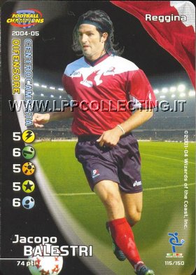 Reggina 2004/05 - Jacopo Balestri
